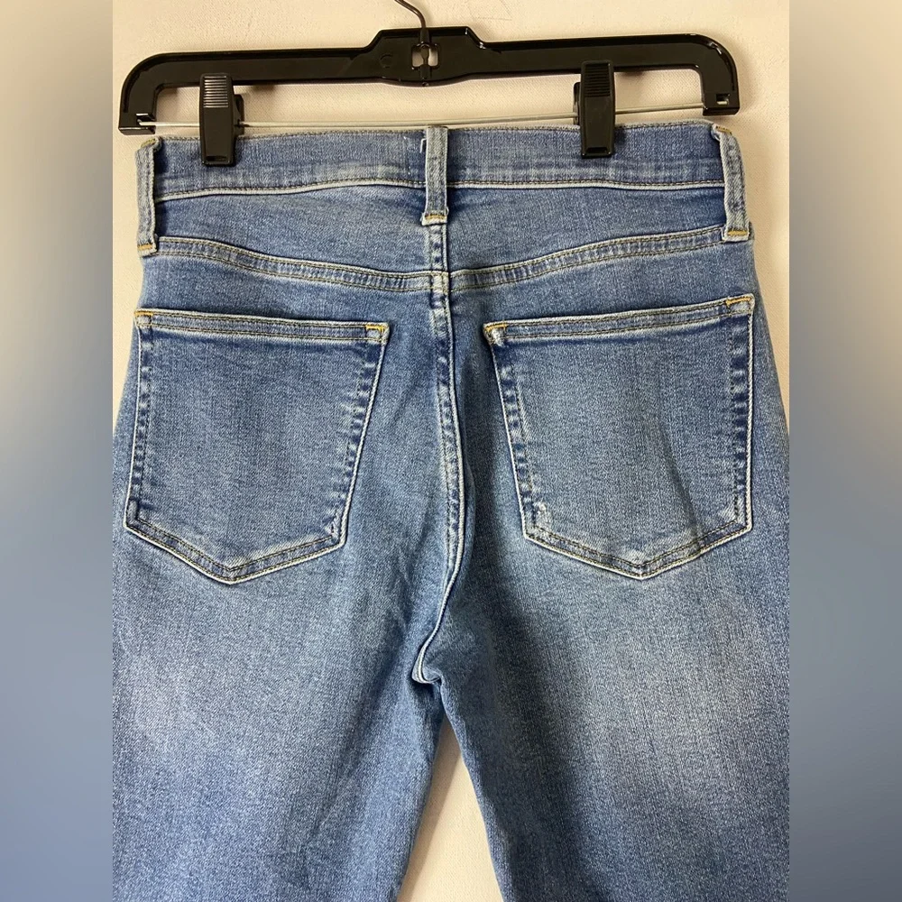 J Crew Vintage Straight Medium Wash Jeans Sz24x26 (sku259) - Picture 9 of 11